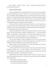 Kainodaros organizavimas: AB "Dvarčionių keramika" 5 puslapis