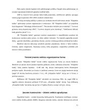 Kainodaros organizavimas: AB "Klaipėdos baldai" 15 puslapis