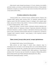 Kainodaros organizavimas: AB "Klaipėdos baldai" 17 puslapis