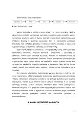 Kainodaros organizavimas: M. Kodžio personalinė įmonė 17 puslapis