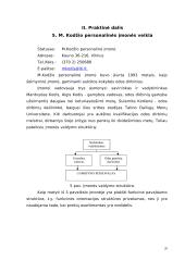 Kainodaros organizavimas: M. Kodžio personalinė įmonė 20 puslapis