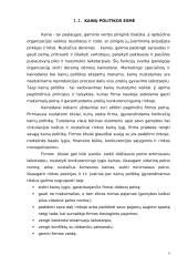 Kainodaros organizavimas: M. Kodžio personalinė įmonė 6 puslapis