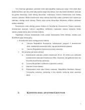 Konstituciniai įstatymai, jų reikšmė ir paskirtis 7 puslapis