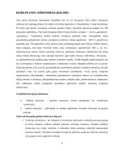 Korupcijos pasireiškimas, atpažinimas, diagnostika 4 puslapis