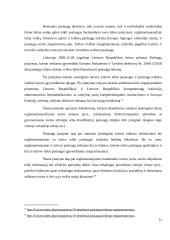 Laisvės teikti paslaugas Europos Sąjungoje. Laisvės išimtys 11 puslapis