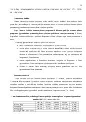 Lietuvos policijos sistemos plėtros programos įgyvendinimas 16 puslapis