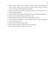 Lietuvos policijos sistemos plėtros programos įgyvendinimas 18 puslapis