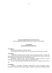 Lietuvos Respublikos (LR) prezidento įgaliojimai 14 puslapis