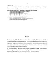 Lietuvos Respublikos (LR) prezidento įgaliojimai 18 puslapis