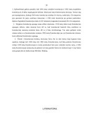 Lietuvos valstybės 1918 metų Konstitucijos ir Lietuvos Respublikos (LR) 1992 metų Konstitucijos lyginamoji analizė 20 puslapis