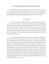 Prekės ženklų palyginimas: "Pepsi" ir "Coca-Cola" 8 puslapis