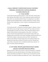 Mokinio, turinčio specialiųjų ugdymosi poreikių, matematinis ugdymas bendrojo lavinimo mokykloje 16 puslapis