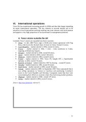 Retail Planning and Design: Tesco PLC 11 puslapis