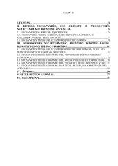 Nuosavybės neliečiamumo principo išimtys pagal Konstitucinio Teismo praktiką 2 puslapis