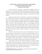 Nusikalstamos veikos, kuriomis kėsinamasi į įstatymų nustatyta disponavimo narkotinėmis ir psichotropinėmis medžiagomis tvarka 13 puslapis