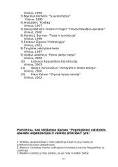 Pagrindiniai valstybės aparato organizacijos ir veiklos principai 19 puslapis