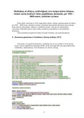 SAS sistema. Mokėjimų už elektrą, atsižvelgiant į oro temperatūros kitimus, šeimos narių skaičių ir kitus papildomus duomenis 2 puslapis