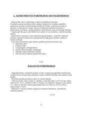 Pusverpalių, skirtų mišrių šukuotinių medvilnės verpalų gamybai, gamybos projektavimas 4 puslapis