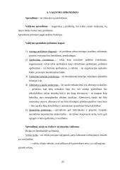 Sprendimai ir jų rūšys. Vadovavimo principai 20 puslapis