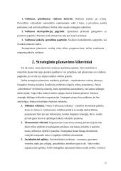 Organizacijos strateginis planavimas 11 puslapis