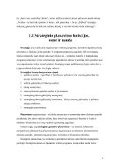 Organizacijos strateginis planavimas 4 puslapis