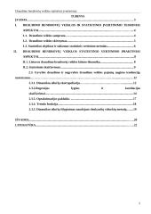 Statistinis tyrimas: draudimo bendrovių veikla