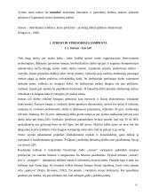 Streso veiksniai organizacijoje. Streso valdymo strategijos 6 puslapis