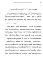 Tarptautinės prekybos paslaugomis trukdžiai ir paskatos 8 puslapis