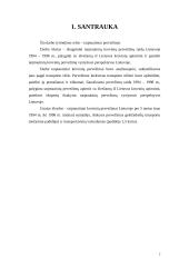 Tarptautiniai krovinių pervežimai Lietuvos eksporto požiūriu 2 puslapis