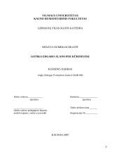 The gothic in Edgar Allan Poe's writings 2 puslapis