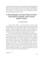 Vilniaus pedagoginio universiteto ir Šiaulių universiteto leidybinės veiklos 1995 – 2000 metais lyginamoji analizė 18 puslapis