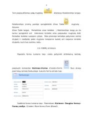 Įmonės aprašymas ir personalo duomenų bazės kūrimas MS Access 2007 programoje: IĮ "Torega" 6 puslapis