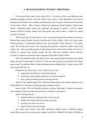 Veiklos vertinimas, remiantis Europos kokybės vadybos fondo tobulumo modeliu: AB "Kauno pieno centras" 5 puslapis