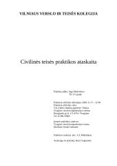 Civilinės teisės praktikos ataskaita: autorinės teisės VšĮ "Darbo išteklių agentūra"