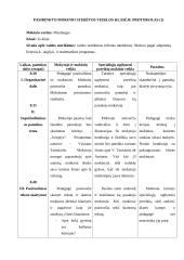 Specialiojo pedagogo praktikos bendrojo lavinimo mokykloje ataskaita 17 puslapis