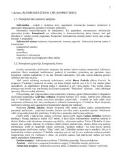 Žinios apie kompiuterius. Grafinė aplinka Microsoft Windows 2000. Kompiuteriniai virusai 3 puslapis