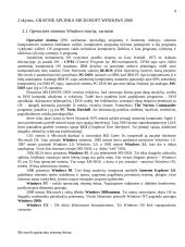 Žinios apie kompiuterius. Grafinė aplinka Microsoft Windows 2000. Kompiuteriniai virusai 10 puslapis