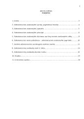 Administracinė atsakomybė ir nuobaudos 2 puslapis