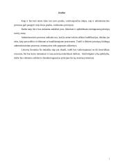 Administracinio proceso principai ir jų sistema 2 puslapis