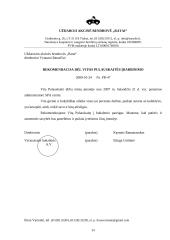 Įmonės veikla ir dokumentai: UAB "Ratai" 14 puslapis