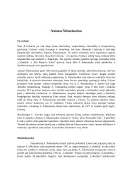 Lietuviškos estrados pradininkas: Antanas Šabaniauskas 2 puslapis