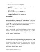 Programinės įrangos analizė: Cisco Works 2000 tinklo valdymo platformos 15 puslapis
