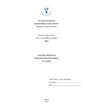 Valdymo apskaitos kontrolinis