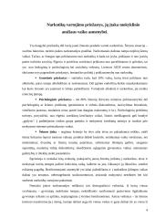 Elgesio ir emocijų sutrikimai vartojant narkotikus 4 puslapis