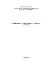 Agroekologijos mokomosios praktikos ataskaita