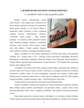 Gamybinės praktikos ataskaita: "Swedbank" 6 puslapis