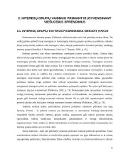 Interesų grupių vaidmuo priimant ir įgyvendinant viešuosius sprendimus 8 puslapis