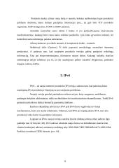 IP protokolas; IPv4; IPv6 6 puslapis