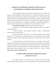 Juridinio asmens steigėjo (dalyvio) civilinė atsakomybė pagal juridinio asmens prievoles 9 puslapis
