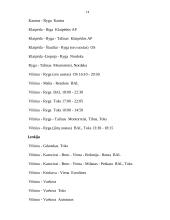 Praktikos ataskaita: tarptautinis reguliarių autobusų paslaugų tinklas UAB "Eurolines Baltic international" 14 puslapis